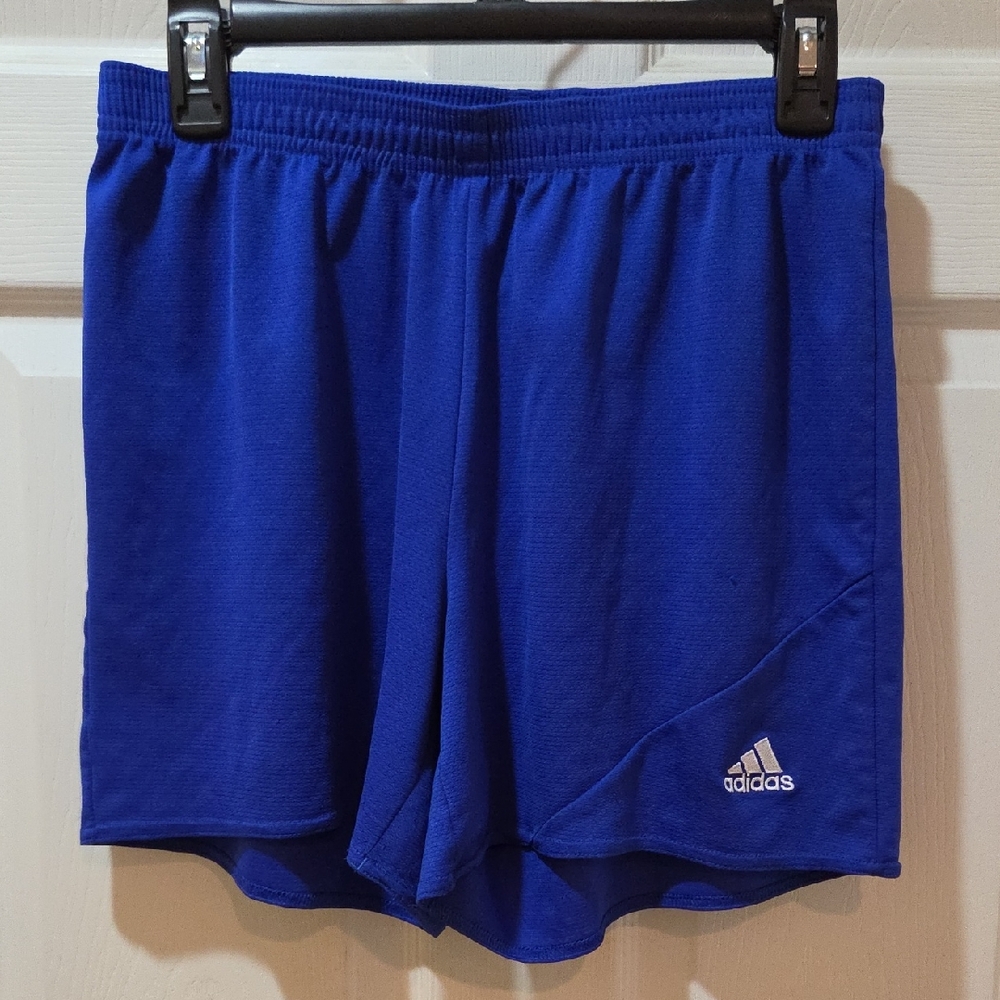 Adidas Women's Royal Blue Athletic Shorts Size Med